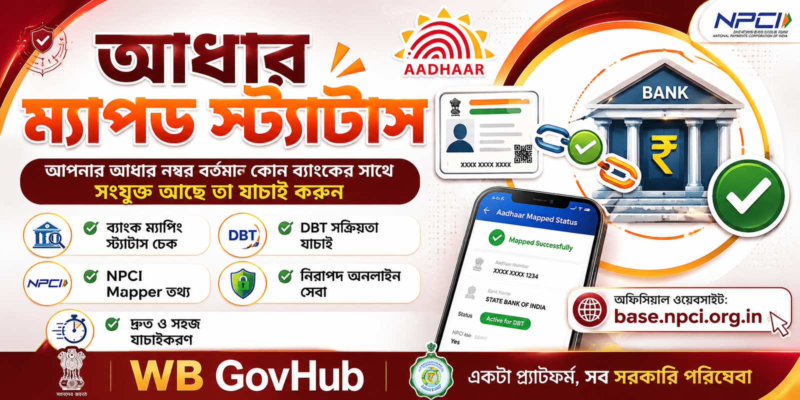 Aadhaar Mapped Status